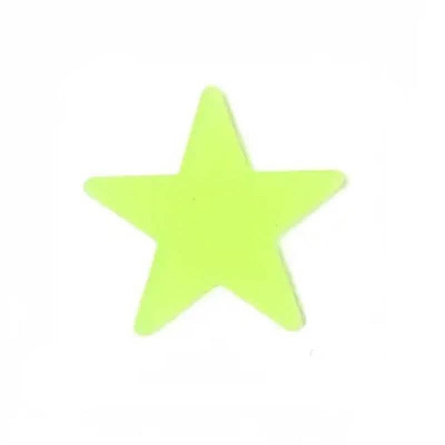 100-Pieces: Luminous Glow in the Dark Star Wall Stickers