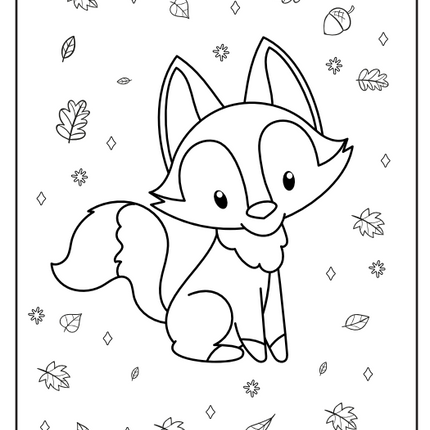 Fall Activity Book for Kids – 130+ Pages (Instant Download)