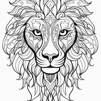 45 Mandala Animal Coloring Pages