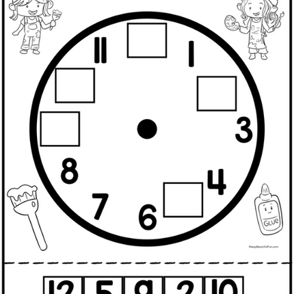 Time Learning Workbook for Kids – 42-Page Canva Template for Telling Time Practice