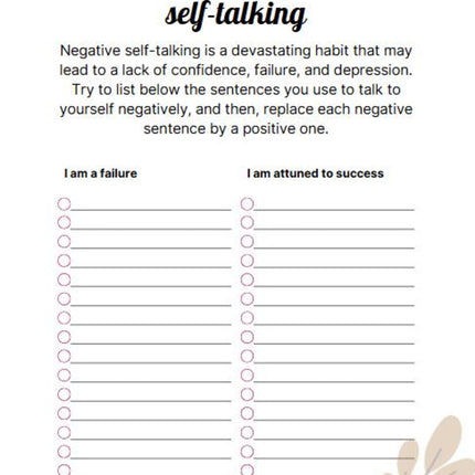 Self-Love Journal | 30 Pages | Printable & Editable