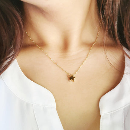 Star Charm- Dainty 14k Gold Filled Jewelry