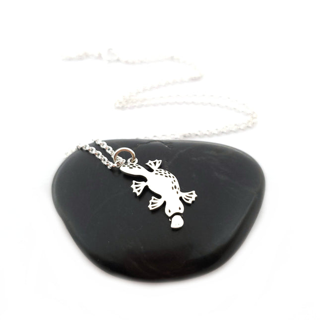 Platypus Charm - Sterling Silver Necklace - Gift for Her