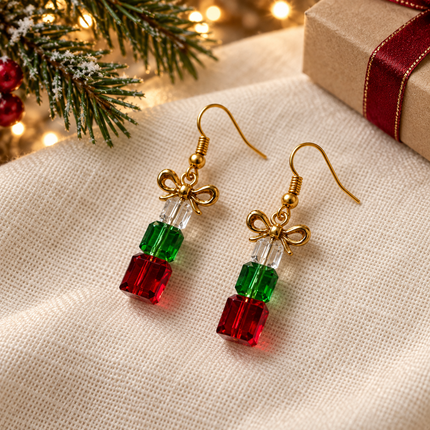 Christmas Gift Stack Earrings