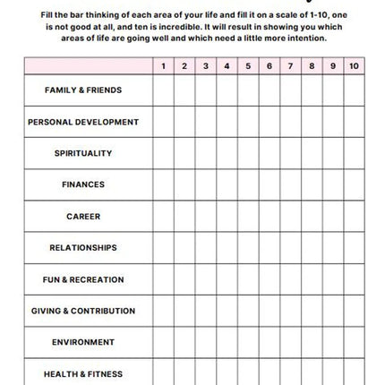 Law of Attraction Planner | 70 Pages | Printable & Editable