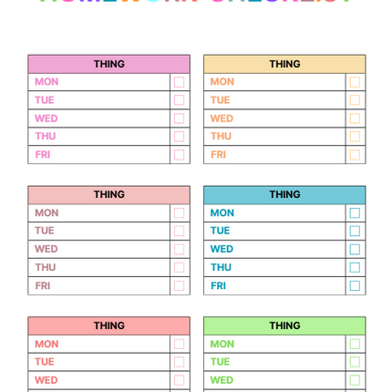 Homeschool Planner for Kids – 30+ Page Canva Template with Daily & Weekly Trackers