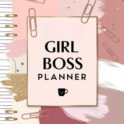 Girl Boss Planner | 60+ Pages Printable & Editable in Canva