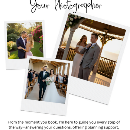 Editable Photographer Wedding Guide Template – 40+ Page Canva Magazine for Client Welcome & Info