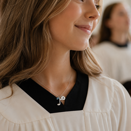Personalized Music Note Necklace