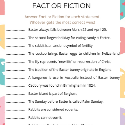 Easter Game Bundle (21 Games) – Printable Party Pack for Kids & Adults | Instant Download