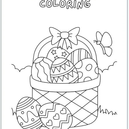 Easter Activity Book for Kids | 50 Pages | Printable