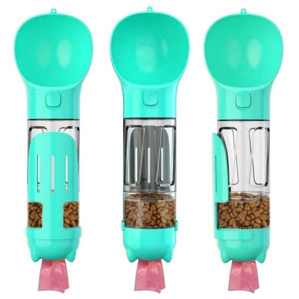 4-in-1 Portable Dog Water Bottle Dispenser