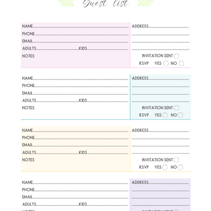 Printable Easter Planner – 40-Page Canva Template for Meals, Baskets, Egg Hunts & More