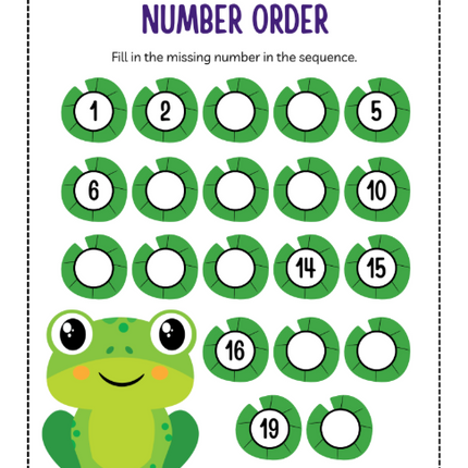 Toddler & Preschool Numbers Workbook – 40+ Page Printable PDF for Ages 3–5