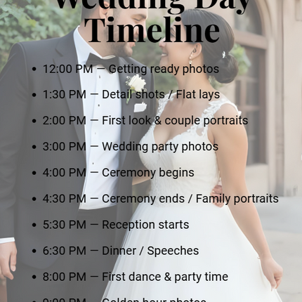 Editable Photographer Wedding Guide Template – 40+ Page Canva Magazine for Client Welcome & Info