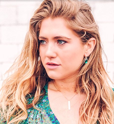 November Birthstone Earrings – Citrine Teardrop Crystal Earrings – 14k Gold Filled Dangle Earrings Gift for Her