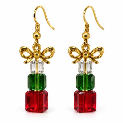 Christmas Gift Stack Earrings