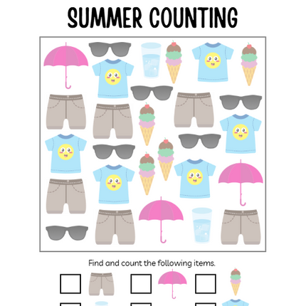 Summer Activity Book for Kids – 50-Page Canva Template with Coloring, Puzzles & Journal Prompts