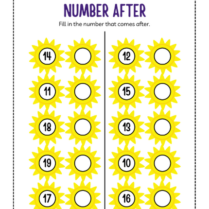 Toddler & Preschool Numbers Workbook – 40+ Page Printable PDF for Ages 3–5