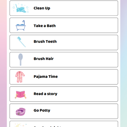 Little Helper Planner – Kids Chore Chart & Routine Organizer | Canva Template (Instant Download)