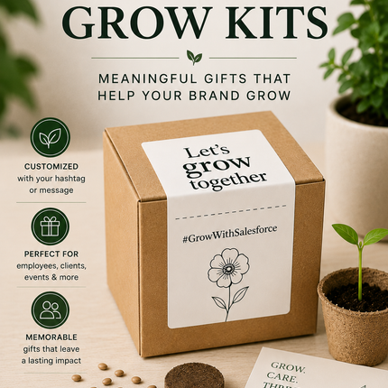 Custom Corporate Grow Kits | Employee Appreciation Gifts