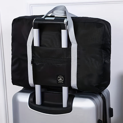 Large Foldable Travel Duffel Bag – Nylon, Gym & Weekend