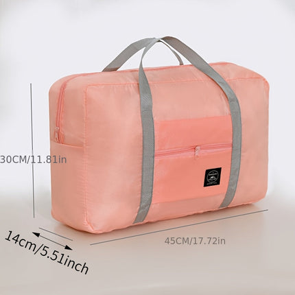 Large Foldable Travel Duffel Bag – Nylon, Gym & Weekend