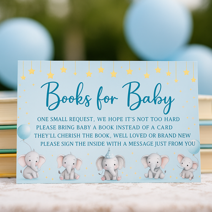 Little Elephant Dreams Baby Shower Printable Bundle