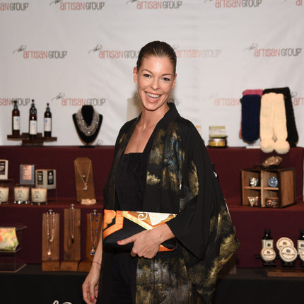As Gifted at the Golden Globes – Chevron & Braided Mixed Metal Bracelet
