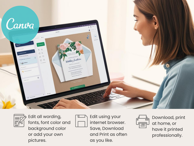 Kids Allowance Tracker - Editable Canva Template