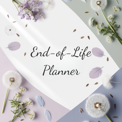 End-of-Life Planner | 35-Page Editable Canva Template