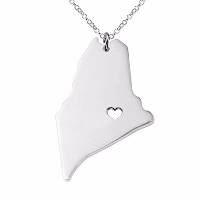 Maine State Necklace