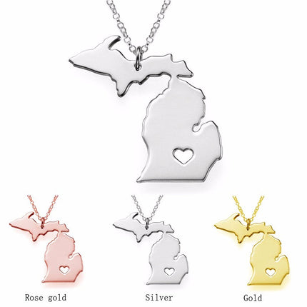 Michigan State Necklace