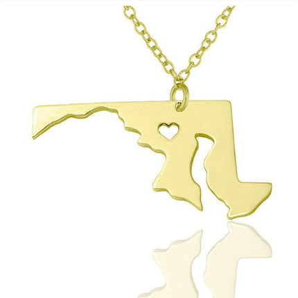 Maryland State Necklace