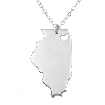 Illinois State Necklace