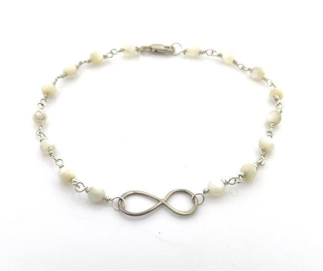 Infinity Bracelet – One-of-a-Kind Sterling Silver Wire Wrapped Jewelry