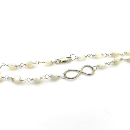Infinity Bracelet – One-of-a-Kind Sterling Silver Wire Wrapped Jewelry