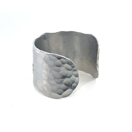 Fuck Off Ring – Hand Stamped Aluminum Statement Ring