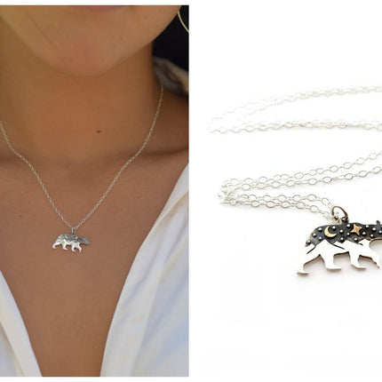 The Great Bear Necklace - Sterling Silver Jewelry - California Jewelry