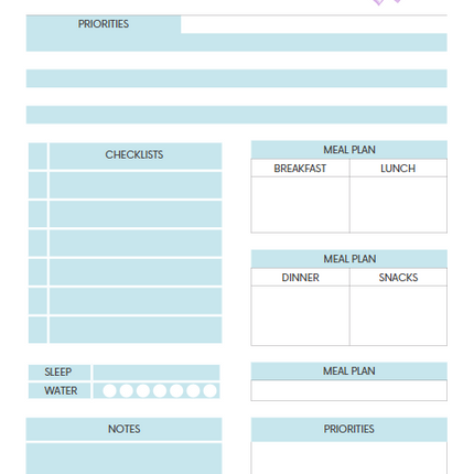 Kids Planner | 80-Page Printable & Editable Canva