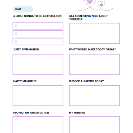 Kids Planner | 80-Page Printable & Editable Canva
