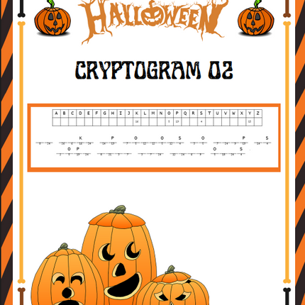 Halloween Puzzle Pack – 25 Printable Halloween Puzzles for Kids (PDF, Instant Download)