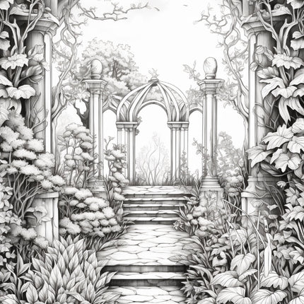 Secret Garden Coloring Collection – Volume Three