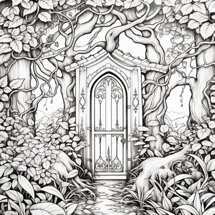 Secret Garden Coloring Collection – Volume Four