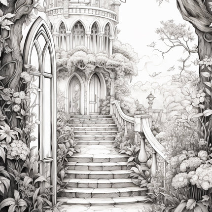 Secret Garden Coloring Collection – Volume Four