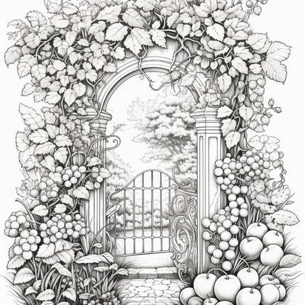 Secret Garden Coloring Collection – Volume Four