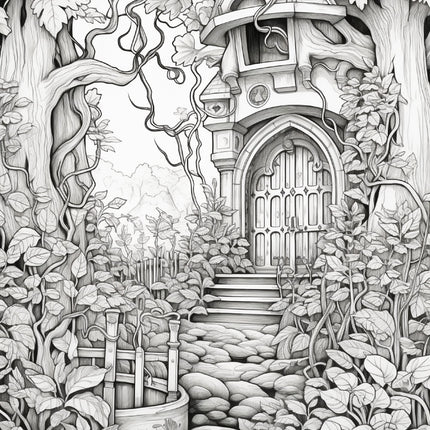 Secret Garden Coloring Collection – Volume One