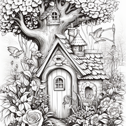 Secret Garden Coloring Collection – Volume Five