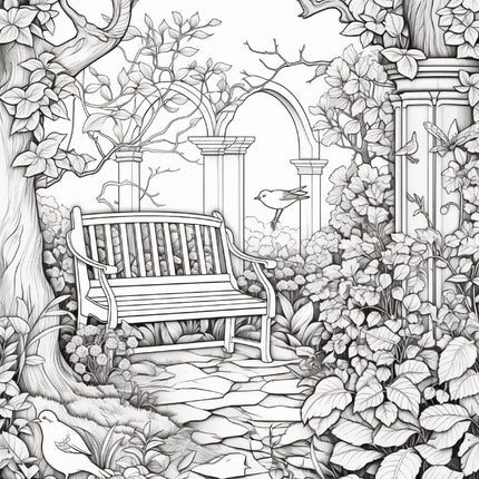 Secret Garden Coloring Collection – Volume Two