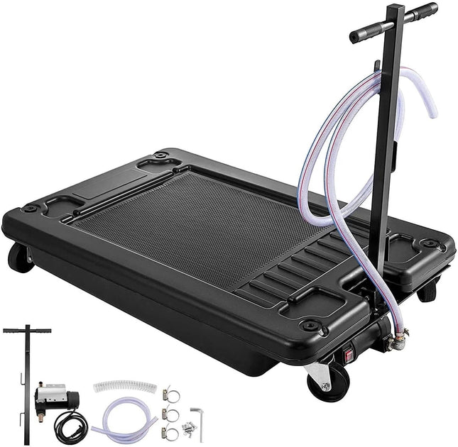 17 Gallon Low Profile Oil Drain with Electric Pump